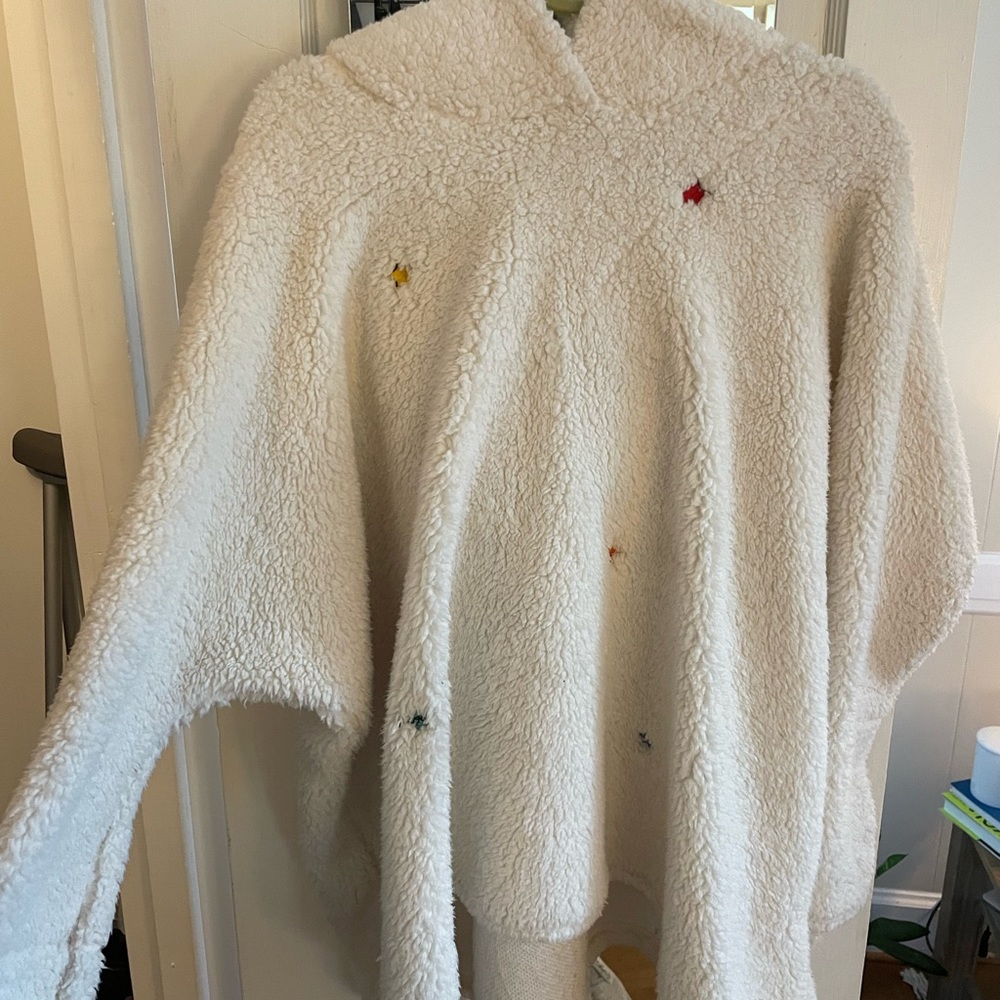 Sherpa hooded pullover